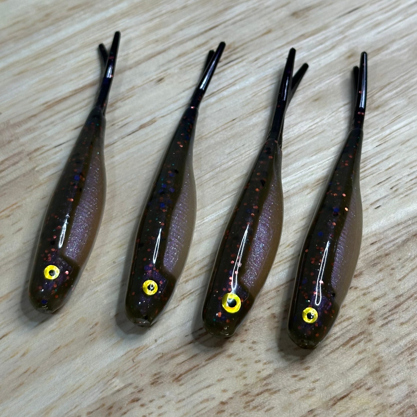 3” Crappie Sunrise Minnows (4-pack)