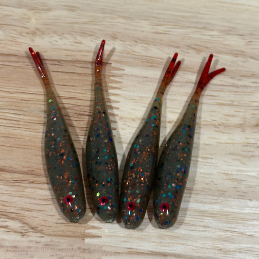 3” Tweak at the Creek Minnow (4-pack)