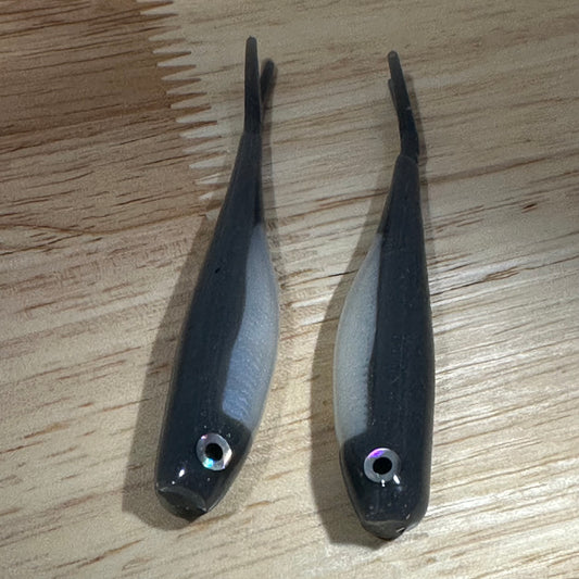 3” Smelt Minnow (5-pack)