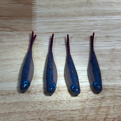 3” Martian Minnow (4-pack)