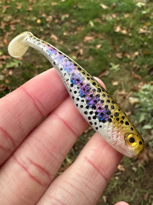 3” Rainbow Trout Paddletail