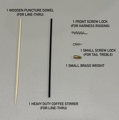 4.5” Tricked-Out Brown Trout Swimbait (Solid Body)