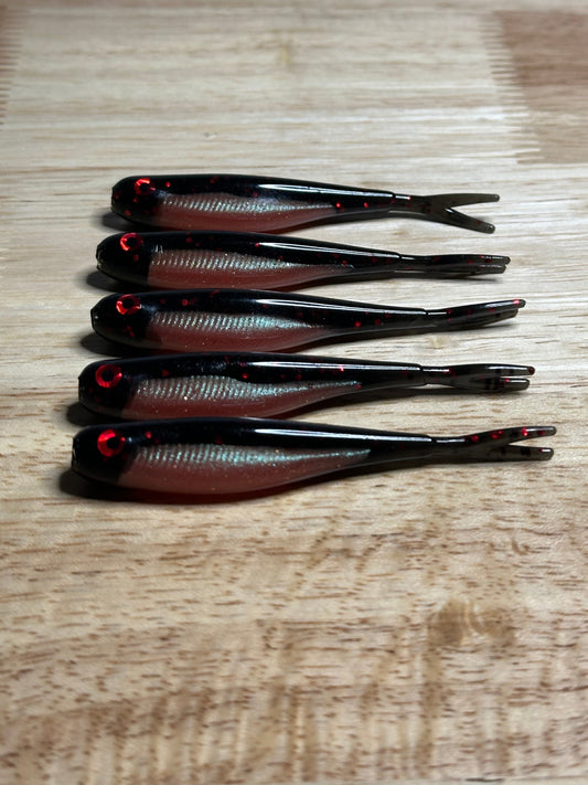 3” Blooder Money Minnow (5-pack)