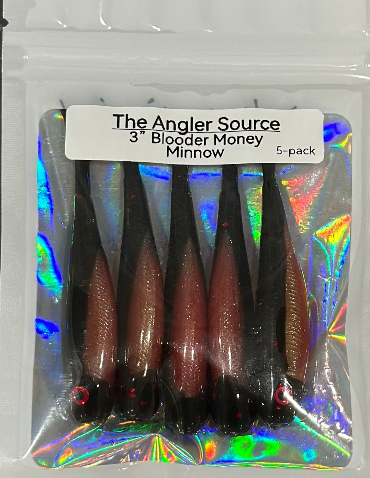 3” Blooder Money Minnow (5-pack)