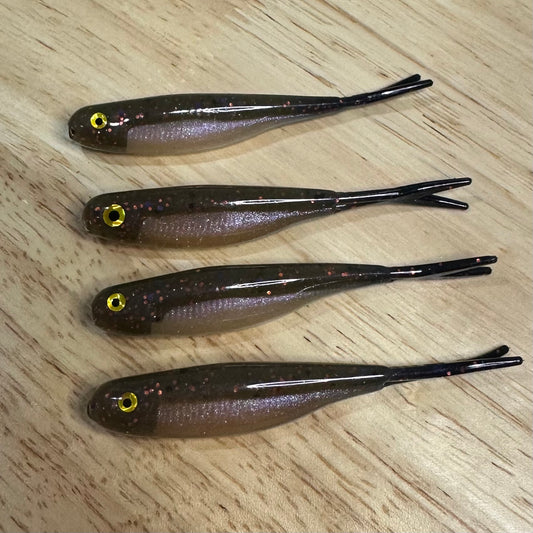 3” Crappie Sunrise Minnows (4-pack)