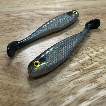 3” Gizzard Shad Paddletails (2-pack)