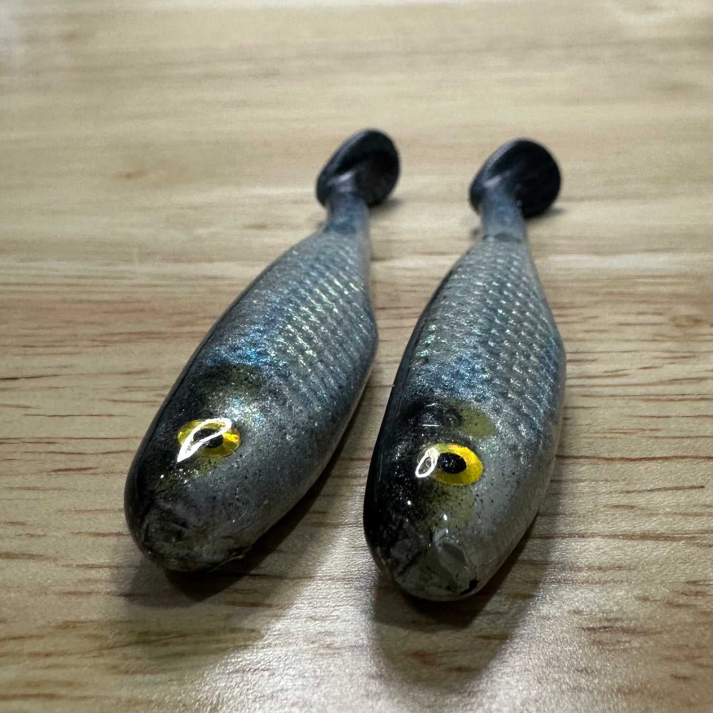 3” Gizzard Shad Paddletails (2-pack)