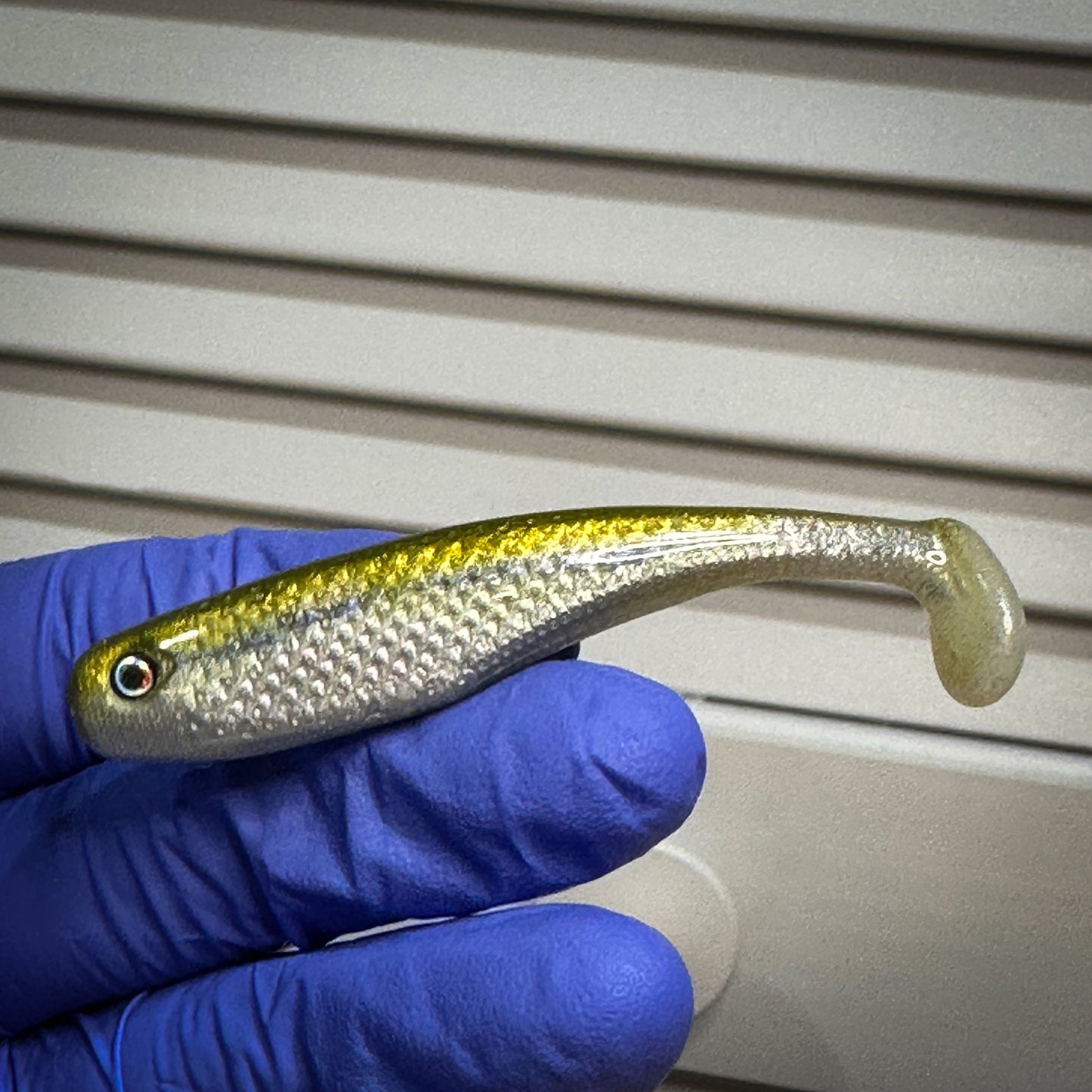 3” Emerald Shiner Paddletail (1 bait/pack)
