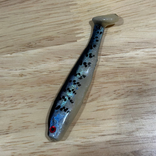 3.75” Blue Woo Panfish Paddletail (1/pack)