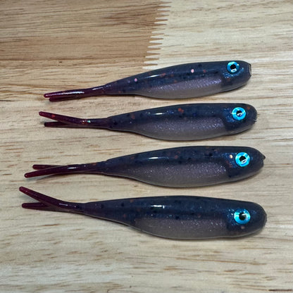 3” Martian Minnow (4-pack)