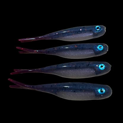 3” Martian Minnow (4-pack)