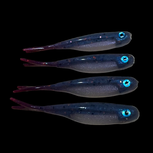 3” Martian Minnow (4-pack)