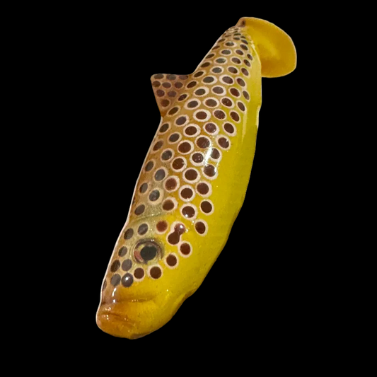 4.5” Tricked-Out Brown Trout Swimbait (Solid Body)